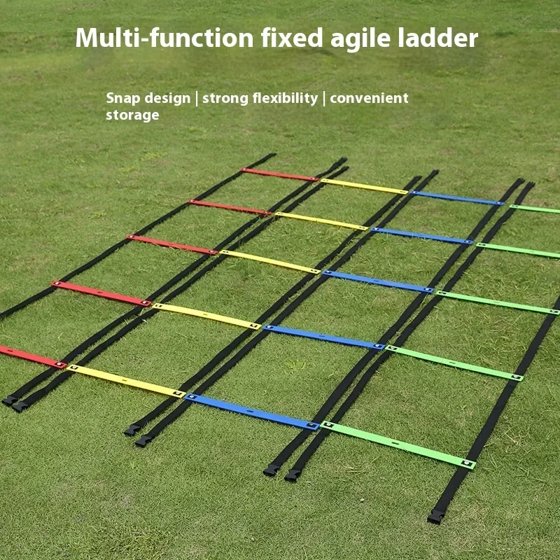 Fixed Jump Grid Agility Ladder Soccer Basketball Multi-Functional Training Tool
Fixed Jump Grid Agility Ladder Soccer Basketball Multi-Functional Training Tool