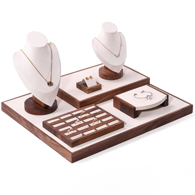 Wooden Jewelry Organizer Tray Rings Earrings Display Pallet Necklace Jewellery Showcase Pallet Large Capacity Rings Storage Tray
Wooden Jewelry Organizer Tray Rings Earrings Display Pallet Necklace Jewellery Showcase Pallet Large Capacity Rings Storage Tray