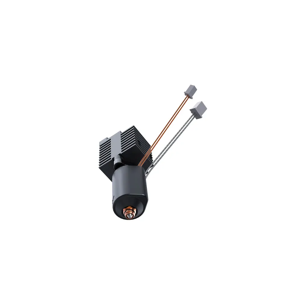 The Creality K2 Pro is equipped with the Creality Pro ceramic heating head kit as its hot end
The Creality K2 Pro is equipped with the Creality Pro ceramic heating head kit as its hot end