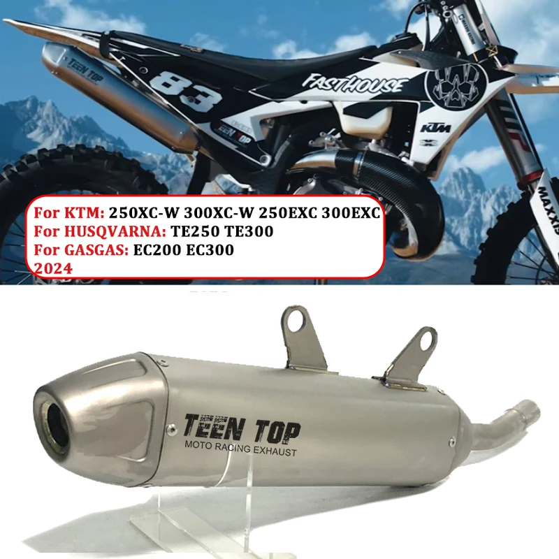 Выхлопная система OEM для мотоциклов Husqvarna TE250, TE300, TX300F, глушитель для KTM 250XC-W, 300XC-W, выхлопная труба 2024 года.
Выхлопная система OEM для мотоциклов Husqvarna TE250, TE300, TX300F, глушитель для KTM 250XC-W, 300XC-W, выхлопная труба 2024 года.