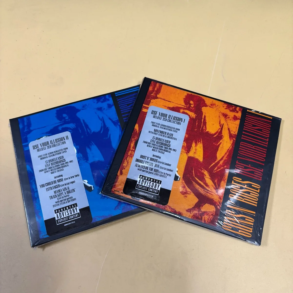 Guns N' Roses Use Your Illusion I II Deluxe 4CD Collection Remastered Hard Rock Music CD Unreleased Live Recordings
Guns N' Roses Use Your Illusion I II Deluxe 4CD Collection Remastered Hard Rock Music CD Unreleased Live Recordings