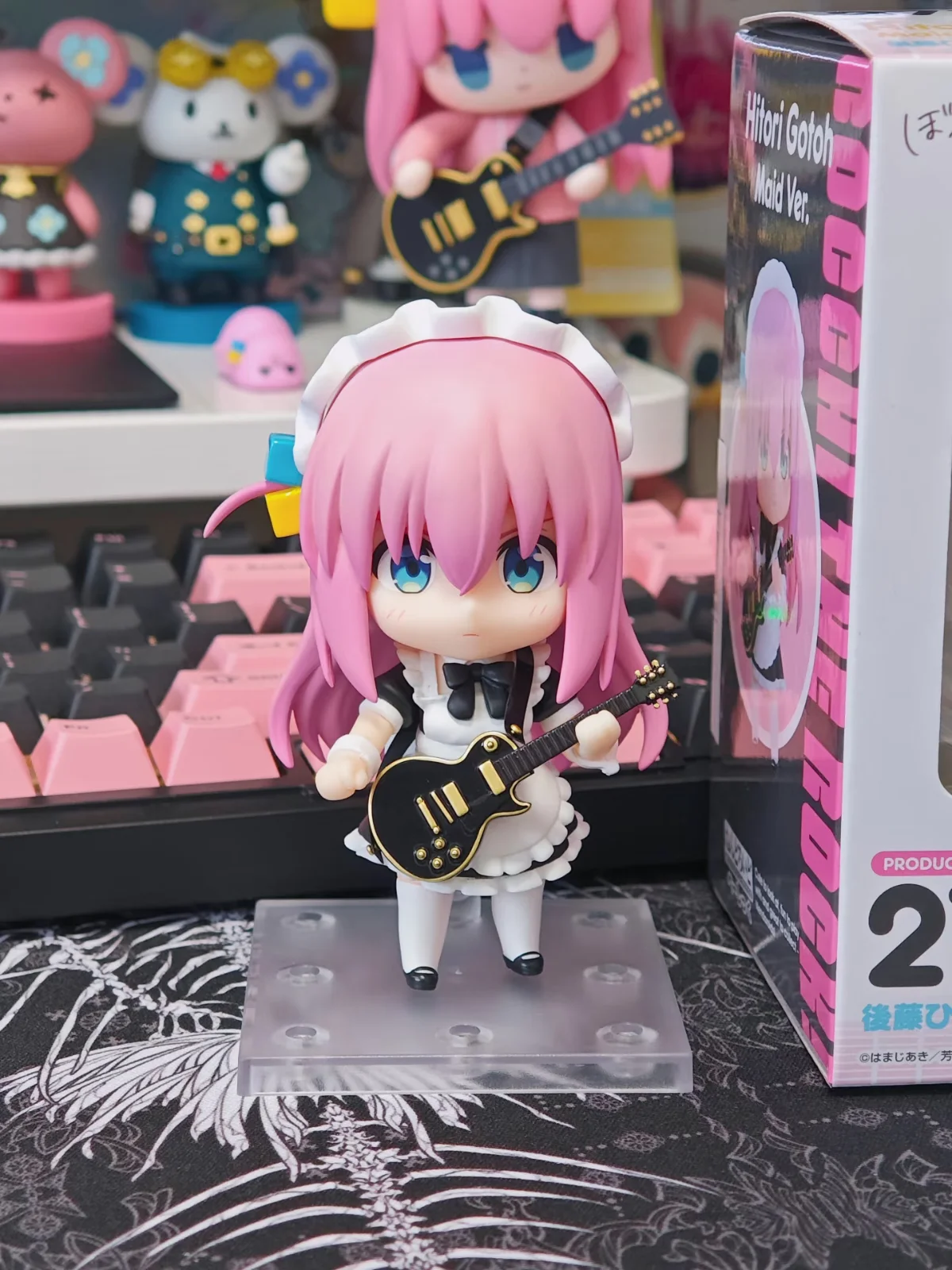 Original Bocchi the Rock! NO.2737 Gotoh Hitori Maid Ver. Action Figures Anime Model Toys Figura Pvc Gift
Original Bocchi the Rock! NO.2737 Gotoh Hitori Maid Ver. Action Figures Anime Model Toys Figura Pvc Gift
