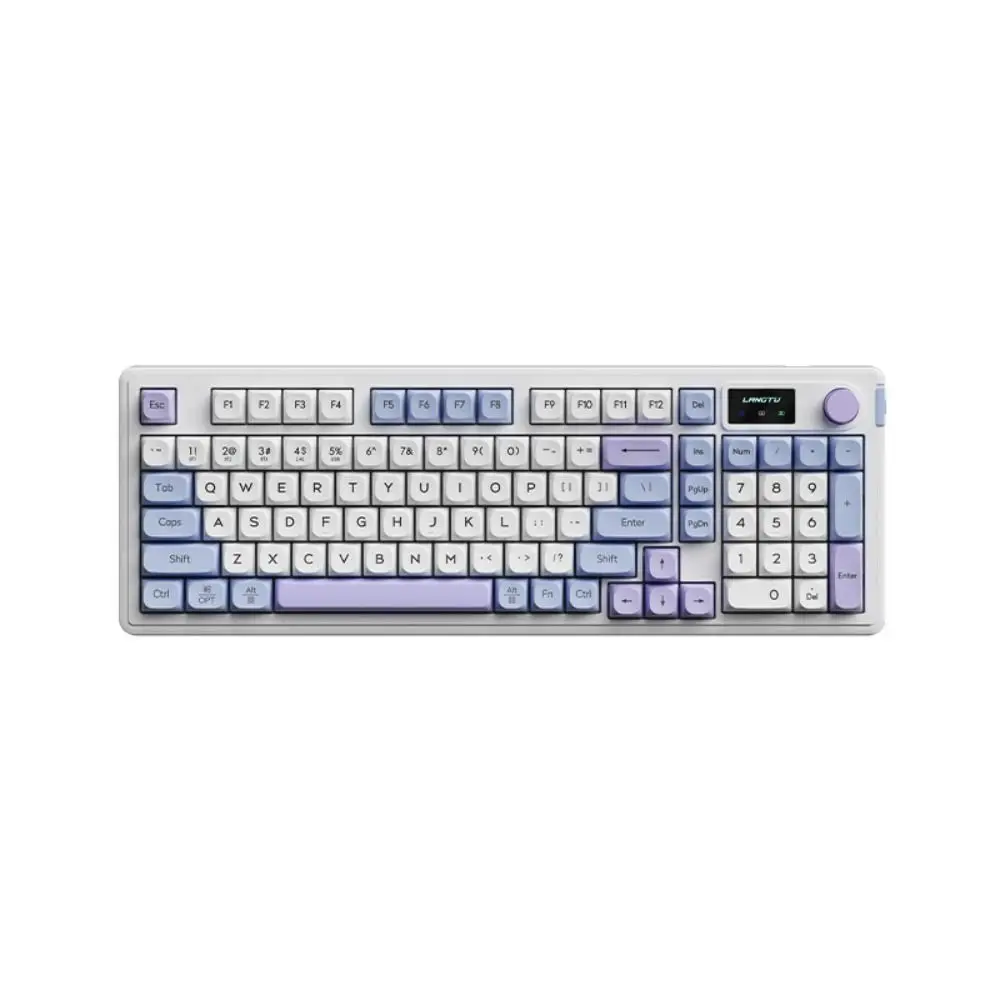 ABS Three Mode Mechanical Keyboard Three Mode Bluetooth 2.4G Bluetooth Wired Keyboard Hot-swap Light-Emitting
ABS Three Mode Mechanical Keyboard Three Mode Bluetooth 2.4G Bluetooth Wired Keyboard Hot-swap Light-Emitting