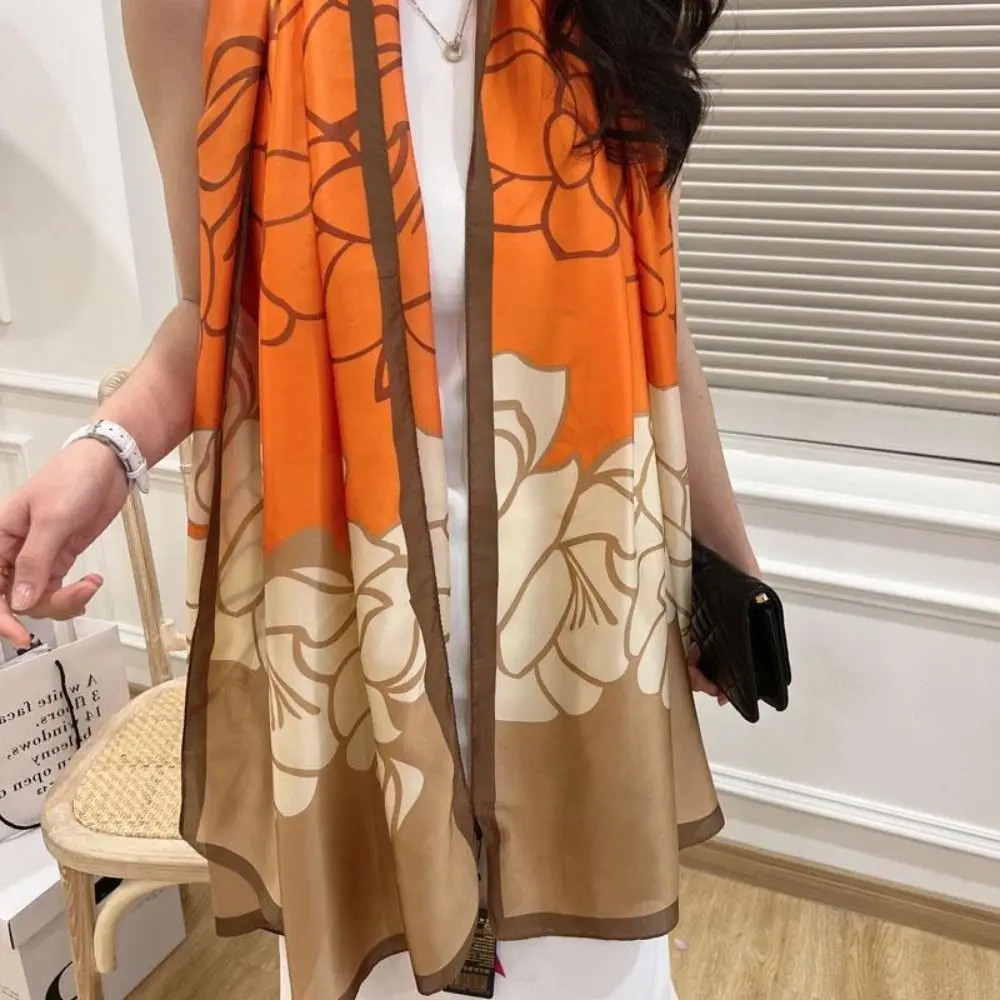 Elegant Flora Silk Scarf Shawls Flower Sunscreen Mesh Neck Scarves Korean Style Neckerchief Lady Wraps Beach
Elegant Flora Silk Scarf Shawls Flower Sunscreen Mesh Neck Scarves Korean Style Neckerchief Lady Wraps Beach