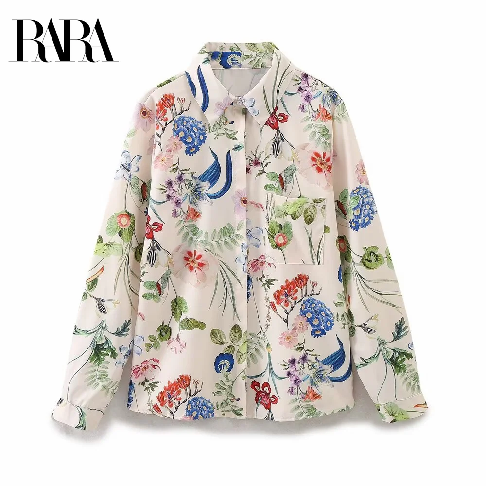 RARA Ladies Relaxed - Fit Long - Sleeve Shirt with Satin - like Handfeel and Floral Print for a Stylish and Comfortable Look
RARA Ladies Relaxed - Fit Long - Sleeve Shirt with Satin - like Handfeel and Floral Print for a Stylish and Comfortable Look