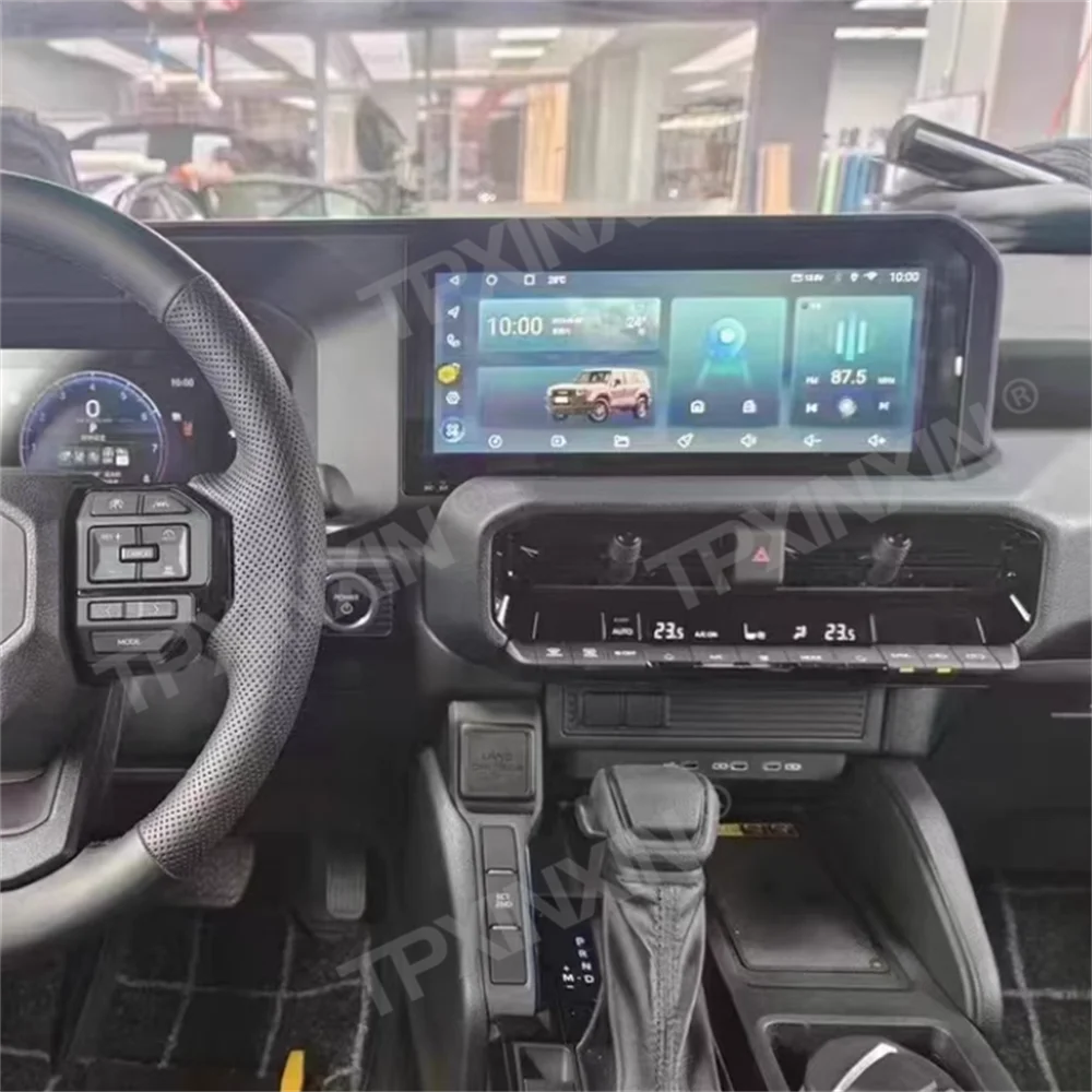 12,3-дюймовый Android 14.0 HD-экран для Toyota Land Cruiser Prado 2025 CarPlay Автомобильный радиоприемник GPS-навигация Мультимедийный плеер Головное устройство
12,3-дюймовый Android 14.0 HD-экран для Toyota Land Cruiser Prado 2025 CarPlay Автомобильный радиоприемник GPS-навигация Мультимедийный плеер Головное устройство