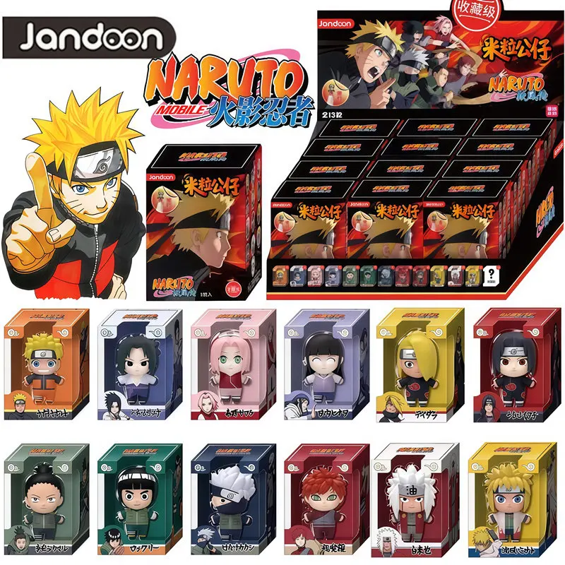 JANDOOM Naruto Uzumaki Naruto Hyūga Hinata Uchiha Sasuke Haruno Sakura Anime Figur Rice Grain Doll Blind Box Toys Birthday Gift
JANDOOM Naruto Uzumaki Naruto Hyūga Hinata Uchiha Sasuke Haruno Sakura Anime Figur Rice Grain Doll Blind Box Toys Birthday Gift