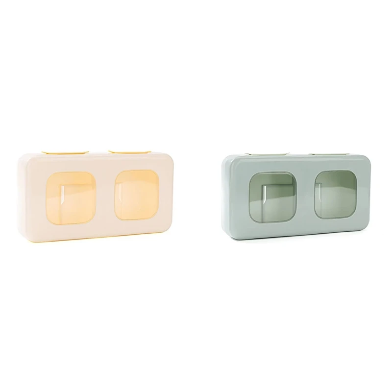 Wall-Mounted Plastic Wrap Storage Box With Soft Rubber Top, Transparent Grid Design For Easy Visibility And Access
Wall-Mounted Plastic Wrap Storage Box With Soft Rubber Top, Transparent Grid Design For Easy Visibility And Access