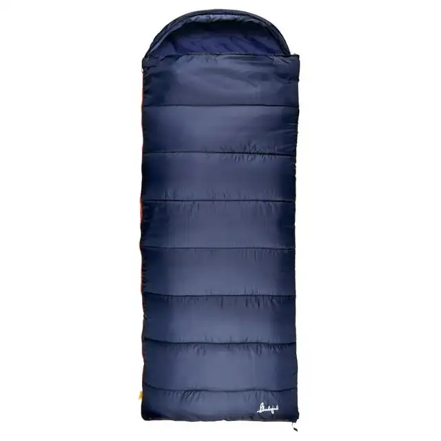 Slumberjack Shadow Mountain 30-Degree Hooded Rectangular Sleeping Bag, Blue, 35"X88"
Slumberjack Shadow Mountain 30-Degree Hooded Rectangular Sleeping Bag, Blue, 35"X88"