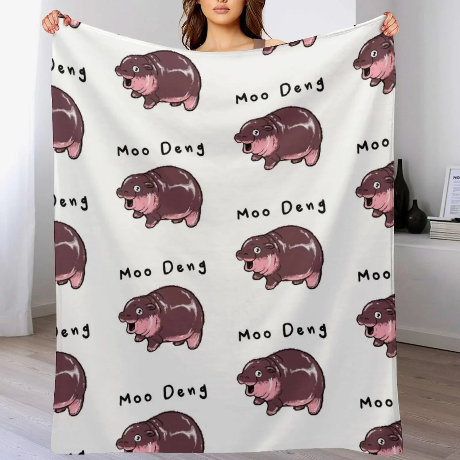 Moo Deng Throw Blanket valentine gift ideas cosplay anime For Decorative Sofa Blankets
Moo Deng Throw Blanket valentine gift ideas cosplay anime For Decorative Sofa Blankets