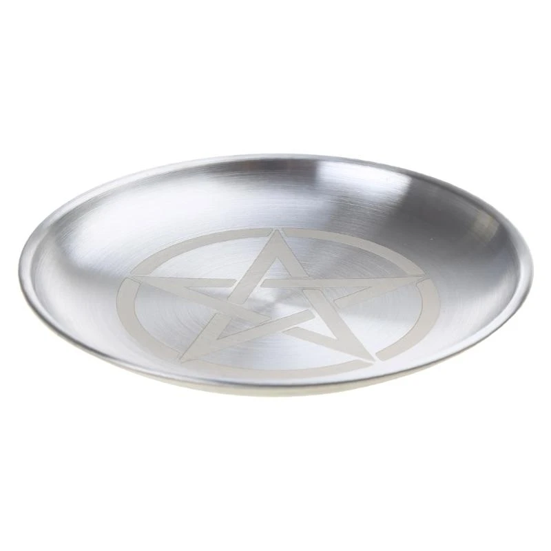652F Divination Props Altar Bowl Divination Ceremony Tableware Star Metal Altar Plate
652F Divination Props Altar Bowl Divination Ceremony Tableware Star Metal Altar Plate