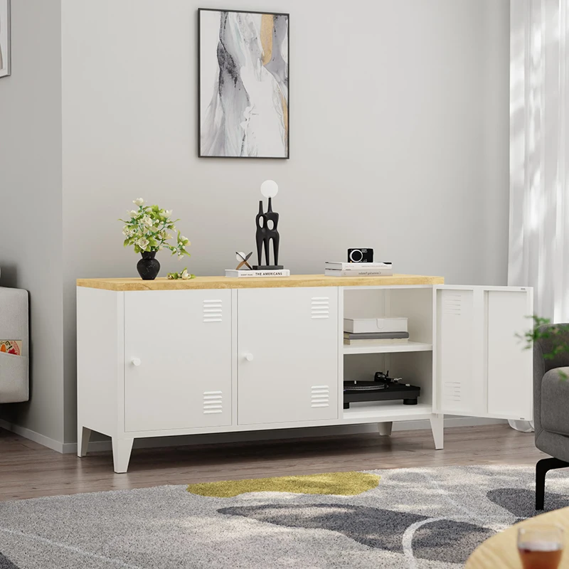 !@Modern Fashion Design 3-Door TV Stand Cabinet Customized Living Room Furniture Cold Rolled Steel Foldable Metal TV Storage Uni
!@Modern Fashion Design 3-Door TV Stand Cabinet Customized Living Room Furniture Cold Rolled Steel Foldable Metal TV Storage Uni