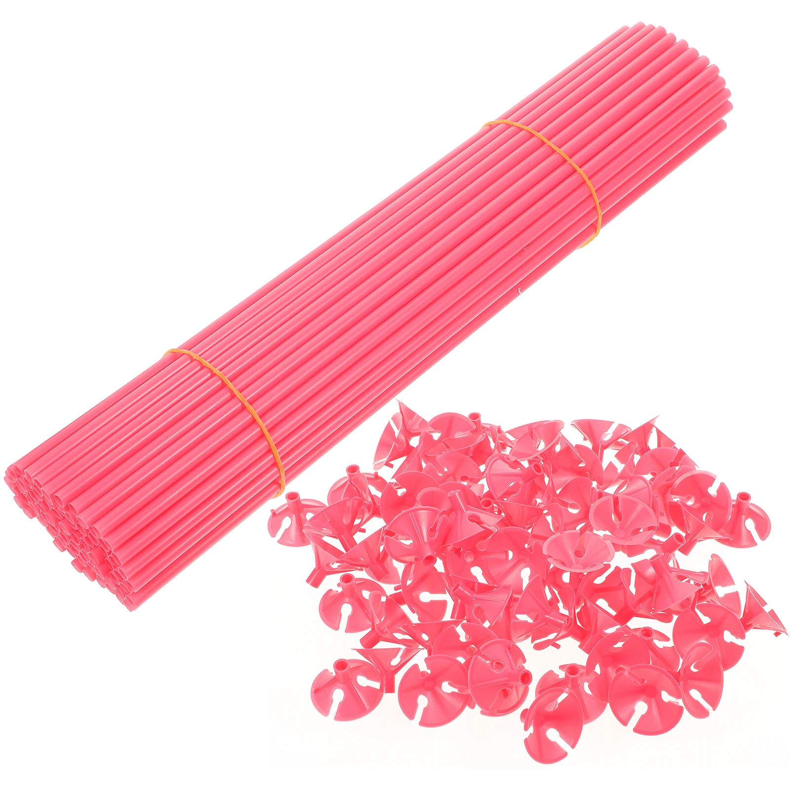 100pcs Balloon Bracing Pole Set Plastic Reusable Party Decoration Stand for Wedding Birthday Garden Events Balloon
100pcs Balloon Bracing Pole Set Plastic Reusable Party Decoration Stand for Wedding Birthday Garden Events Balloon