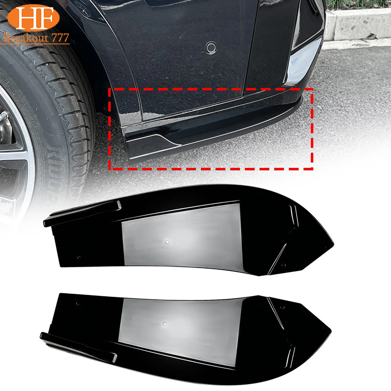Car Rear Bumper Side Corner Cover Spoiler Trim For BMW X4 G02 LCI M Sport 2022 2023+
Car Rear Bumper Side Corner Cover Spoiler Trim For BMW X4 G02 LCI M Sport 2022 2023+