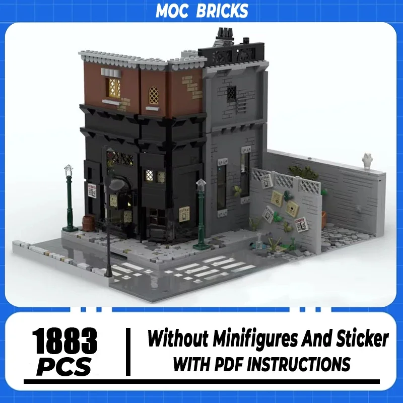 City Street View Moc Building Block Modular The Bar Model Article Technology Brick DIY Assembly Popular Movie Model Toy Gifts
City Street View Moc Building Block Modular The Bar Model Article Technology Brick DIY Assembly Popular Movie Model Toy Gifts