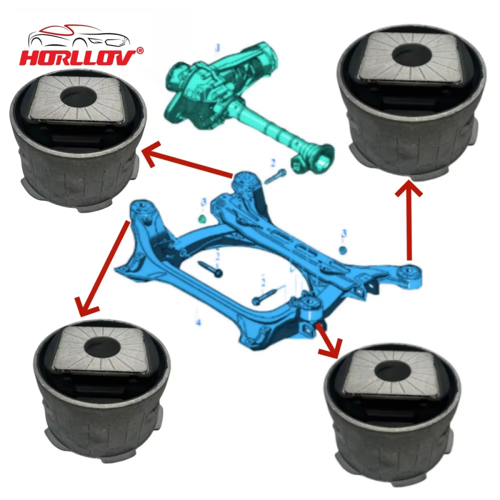 Front Frame Bushing 7L0499035A for Audi Q7 Touareg Cayenne 2003-2018
Front Frame Bushing 7L0499035A for Audi Q7 Touareg Cayenne 2003-2018