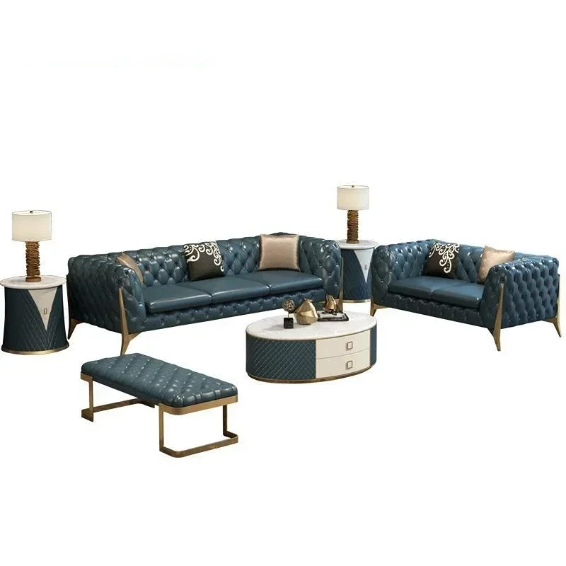 All The Living Room Real Genuine Leather Chesterfield Sofas For Large Villa Nordic Recliner Sofa Set Household Furniture
All The Living Room Real Genuine Leather Chesterfield Sofas For Large Villa Nordic Recliner Sofa Set Household Furniture