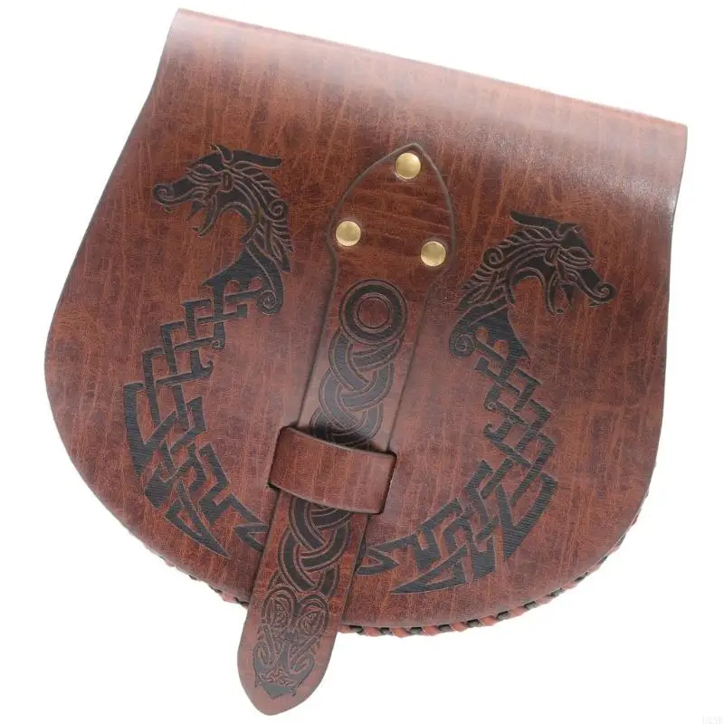 Retro Medieval Faux Leather Belt Purse Middle Ages Portable Coin Purse Belt LARP Renaissances Costumes
Retro Medieval Faux Leather Belt Purse Middle Ages Portable Coin Purse Belt LARP Renaissances Costumes