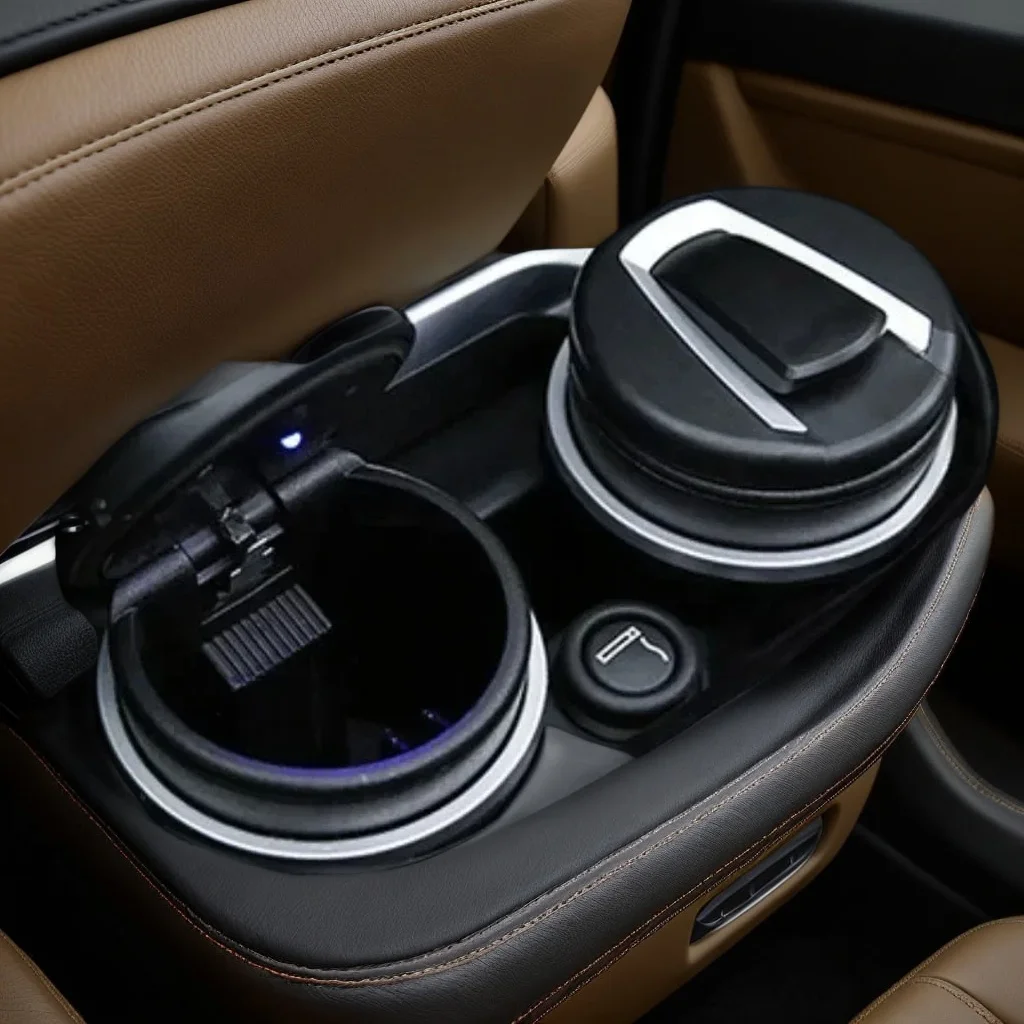 Портативная светодиодная автомобильная пепельница - съемный огнестойкий держатель с автоматически открытой крышкой для BMW
Портативная светодиодная автомобильная пепельница - съемный огнестойкий держатель с автоматически открытой крышкой для BMW