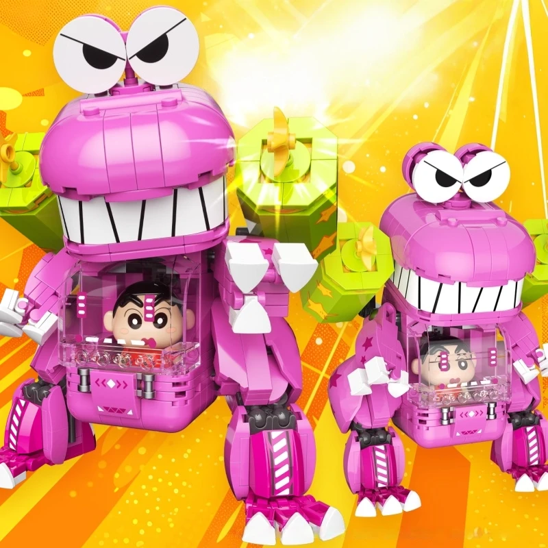 JAKI Building Blocks Crayon Shin Chan Mech Dynamic Superman Crocodile Mountain Splicing Toy Model Ornament Collection Gift
JAKI Building Blocks Crayon Shin Chan Mech Dynamic Superman Crocodile Mountain Splicing Toy Model Ornament Collection Gift