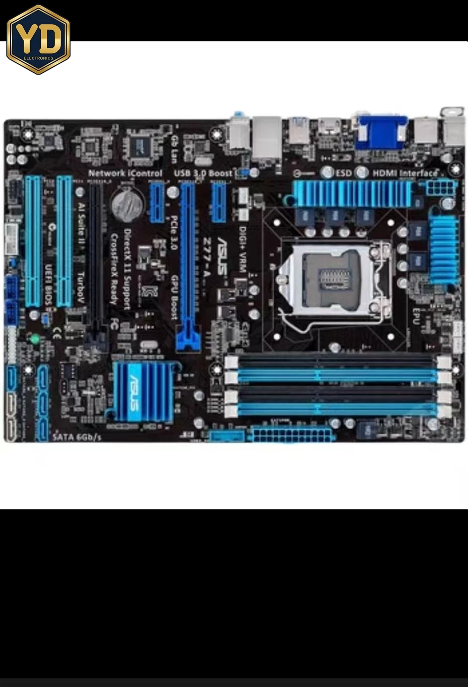 YD WYORESY Original FOR ASUS P8Z77-V LX Intel Z77 Motherboard LGA 1155 DDR3A 100% Test OK
YD WYORESY Original FOR ASUS P8Z77-V LX Intel Z77 Motherboard LGA 1155 DDR3A 100% Test OK