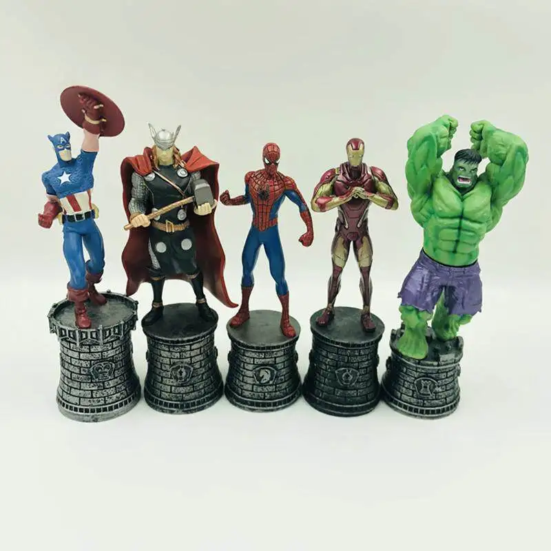 Marvel Avengers Iron Man Spider Man Hulk Blind Box Action Figure With Stamp Base Desktop Ornaments Birthday Gift For Anime Fans
Marvel Avengers Iron Man Spider Man Hulk Blind Box Action Figure With Stamp Base Desktop Ornaments Birthday Gift For Anime Fans