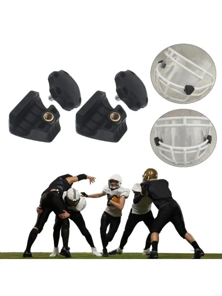 2Pcs Nylon Helmets Visors Clips Quick Release Clips Football Helmets Accessory
2Pcs Nylon Helmets Visors Clips Quick Release Clips Football Helmets Accessory