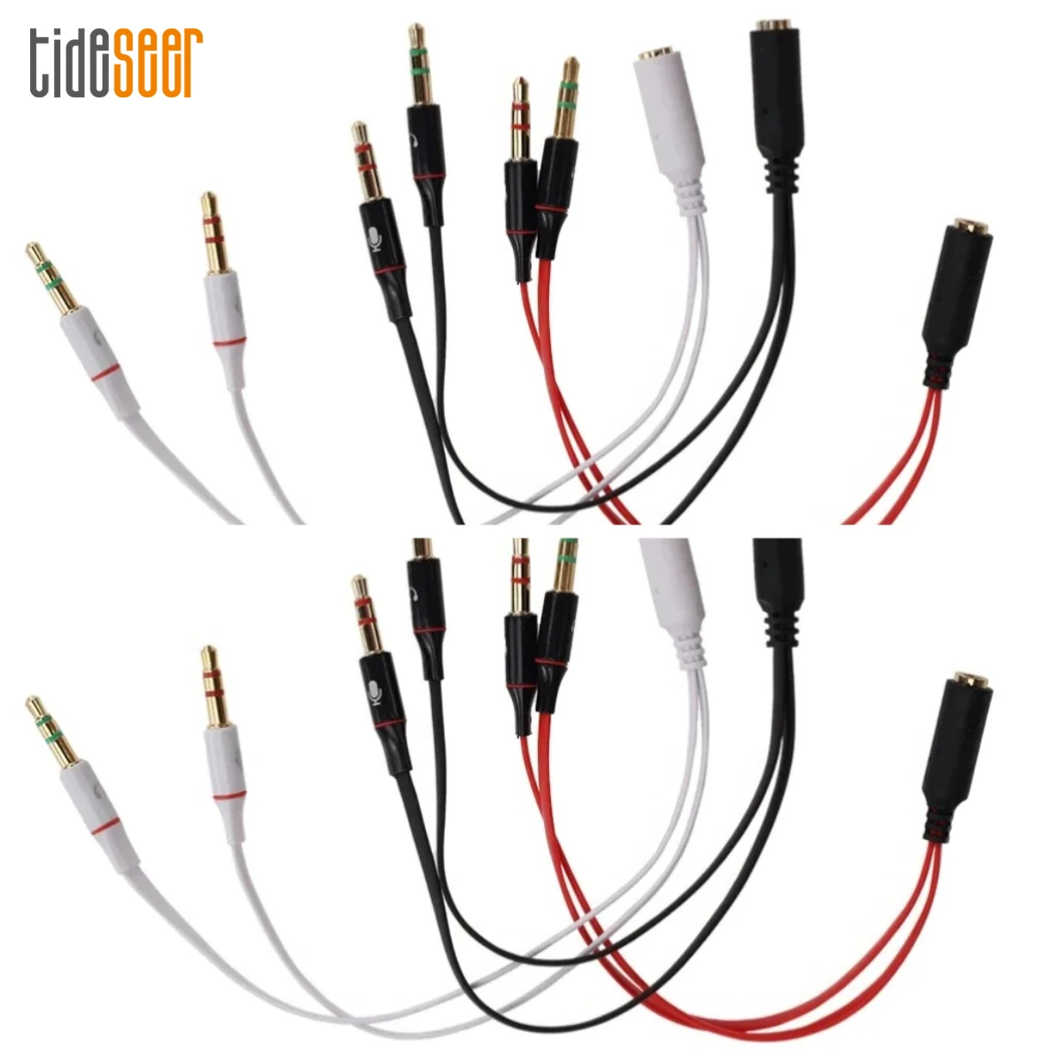 100pcs 3.5mm Aux Cord 2 Male to 1 Female Headphone Mic Y Splitter Audio Cable Microphone Stereo Wire for Phone Computer MP4 PC
100pcs 3.5mm Aux Cord 2 Male to 1 Female Headphone Mic Y Splitter Audio Cable Microphone Stereo Wire for Phone Computer MP4 PC