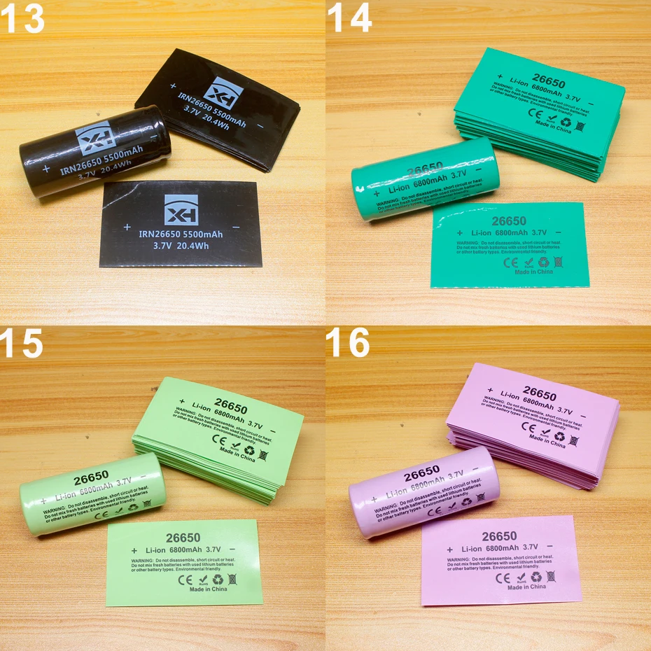 100pcs/lot 26650 Lithium Battery PVC Shrink Sleeve 26700 Battery Cover Encapsulation Heat Shrink Sleeve Shrink Insulation Film
100pcs/lot 26650 Lithium Battery PVC Shrink Sleeve 26700 Battery Cover Encapsulation Heat Shrink Sleeve Shrink Insulation Film