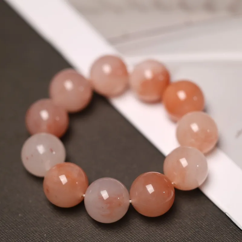 Exquisite Peach Blossom Stuffed Round Bead Bracelet, Fashionable and Elegant Unisex Bracelet
Exquisite Peach Blossom Stuffed Round Bead Bracelet, Fashionable and Elegant Unisex Bracelet