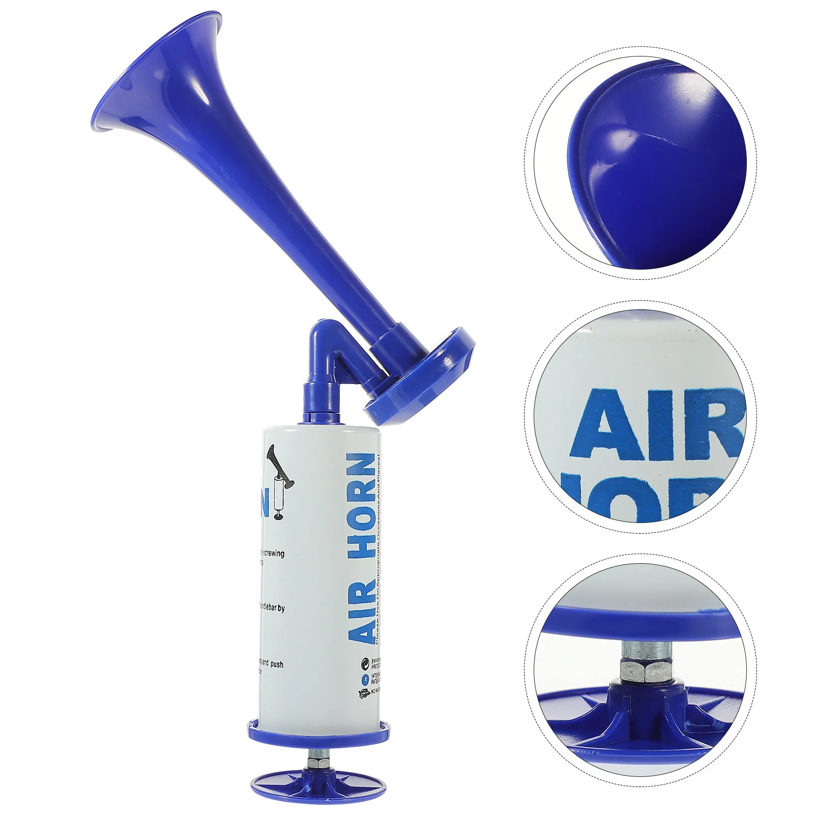 Ручной воздушный горн с насосом для громких звуков на вечеринках, выпускных, концертах, свадьбах, мероприятиях – устройство для поднятия настроения болельщиков
Ручной воздушный горн с насосом для громких звуков на вечеринках, выпускных, концертах, свадьбах, мероприятиях – устройство для поднятия настроения болельщиков