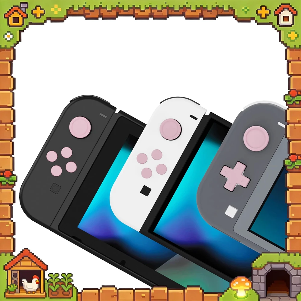 Наклейки PlayVital NS Be In Common Use NSL Solid Color Cross Key Sticker для игровых контроллеров, защитные наклейки для геймпадов, подарки для геймеров
Наклейки PlayVital NS Be In Common Use NSL Solid Color Cross Key Sticker для игровых контроллеров, защитные наклейки для геймпадов, подарки для геймеров