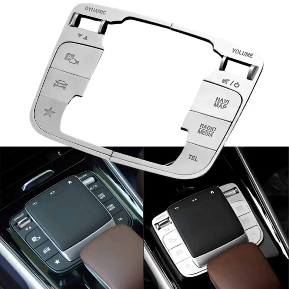 For Mercedes Benz EQB EQA A B CLA GLE GLS GLB W177 W247 C118 W167 Car Center Console Media Mouse Button Decorative Trim Stickers
For Mercedes Benz EQB EQA A B CLA GLE GLS GLB W177 W247 C118 W167 Car Center Console Media Mouse Button Decorative Trim Stickers