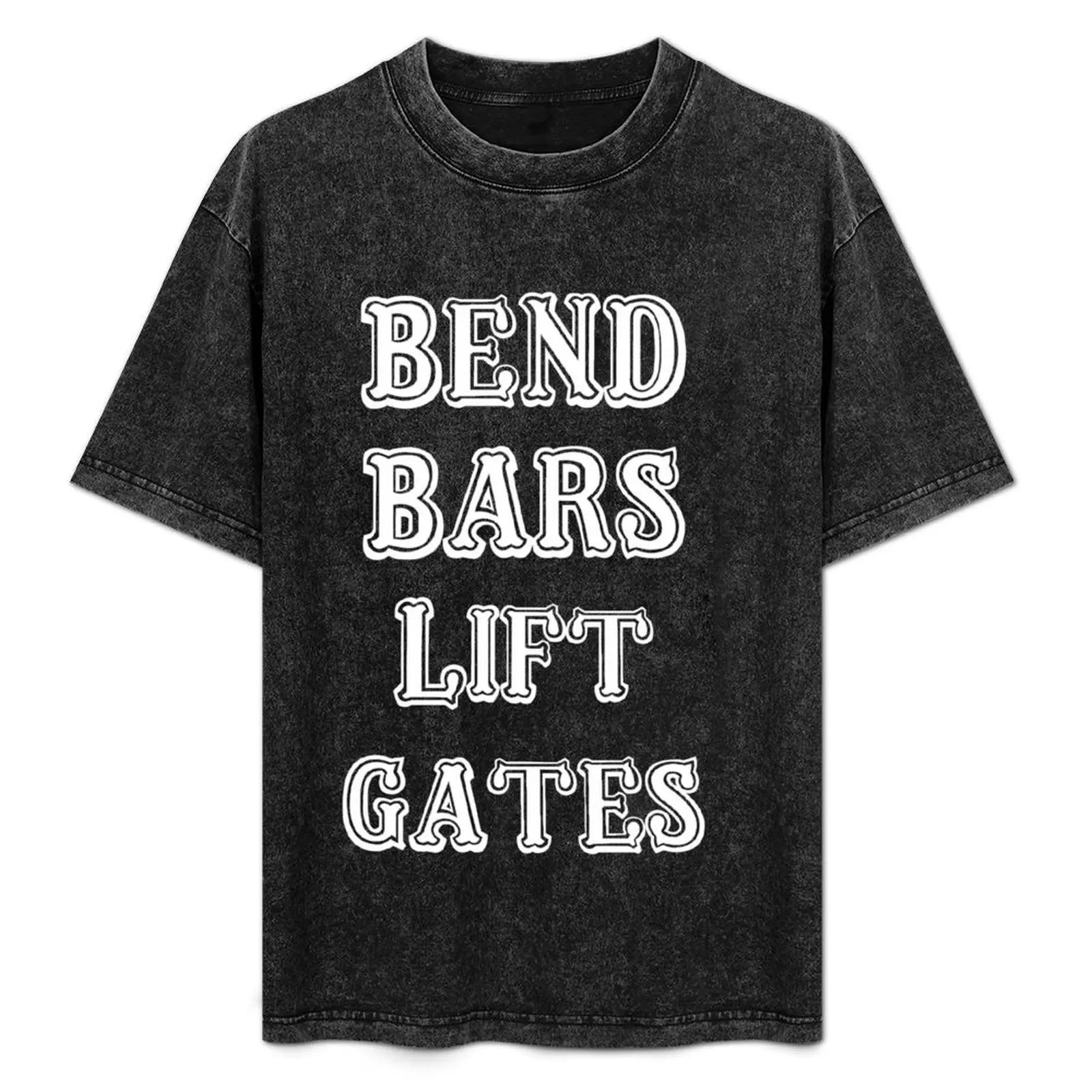 Bend Bars, Lift Gates T-Shirt Big and Tall Basic Tee Shirt
Bend Bars, Lift Gates T-Shirt Big and Tall Basic Tee Shirt