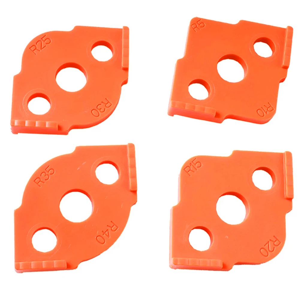 4pcs Wood Panel Radius R Plate Router Table Bit Corner Jig Trimming Machine Round Corner Template Kit
4pcs Wood Panel Radius R Plate Router Table Bit Corner Jig Trimming Machine Round Corner Template Kit