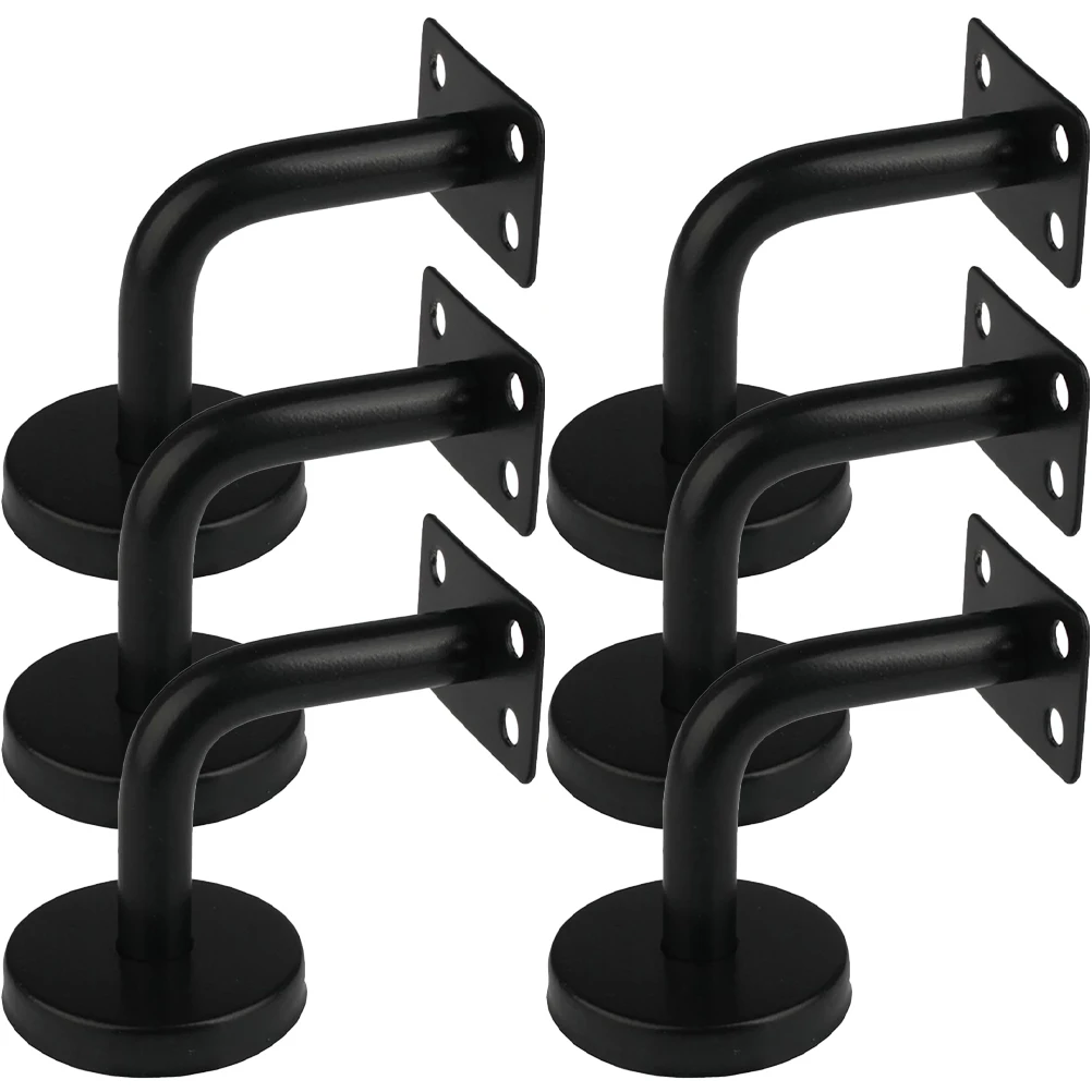 6 Pcs Handrail Brackets for Stairs Stainless Steel Black Baby Handrail Brackets For Indoor Stairs Indoor Outdoor Decor Practical
6 Pcs Handrail Brackets for Stairs Stainless Steel Black Baby Handrail Brackets For Indoor Stairs Indoor Outdoor Decor Practical