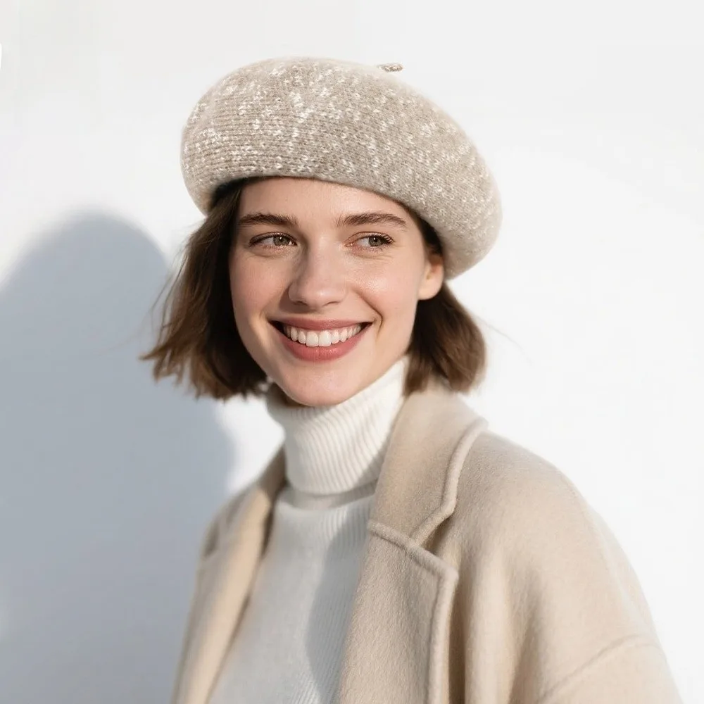Fashion Wool Women Berets Keep Warm Knitted Painter Caps Elastic Korean Style British Beanie Hat Ladies
Fashion Wool Women Berets Keep Warm Knitted Painter Caps Elastic Korean Style British Beanie Hat Ladies
