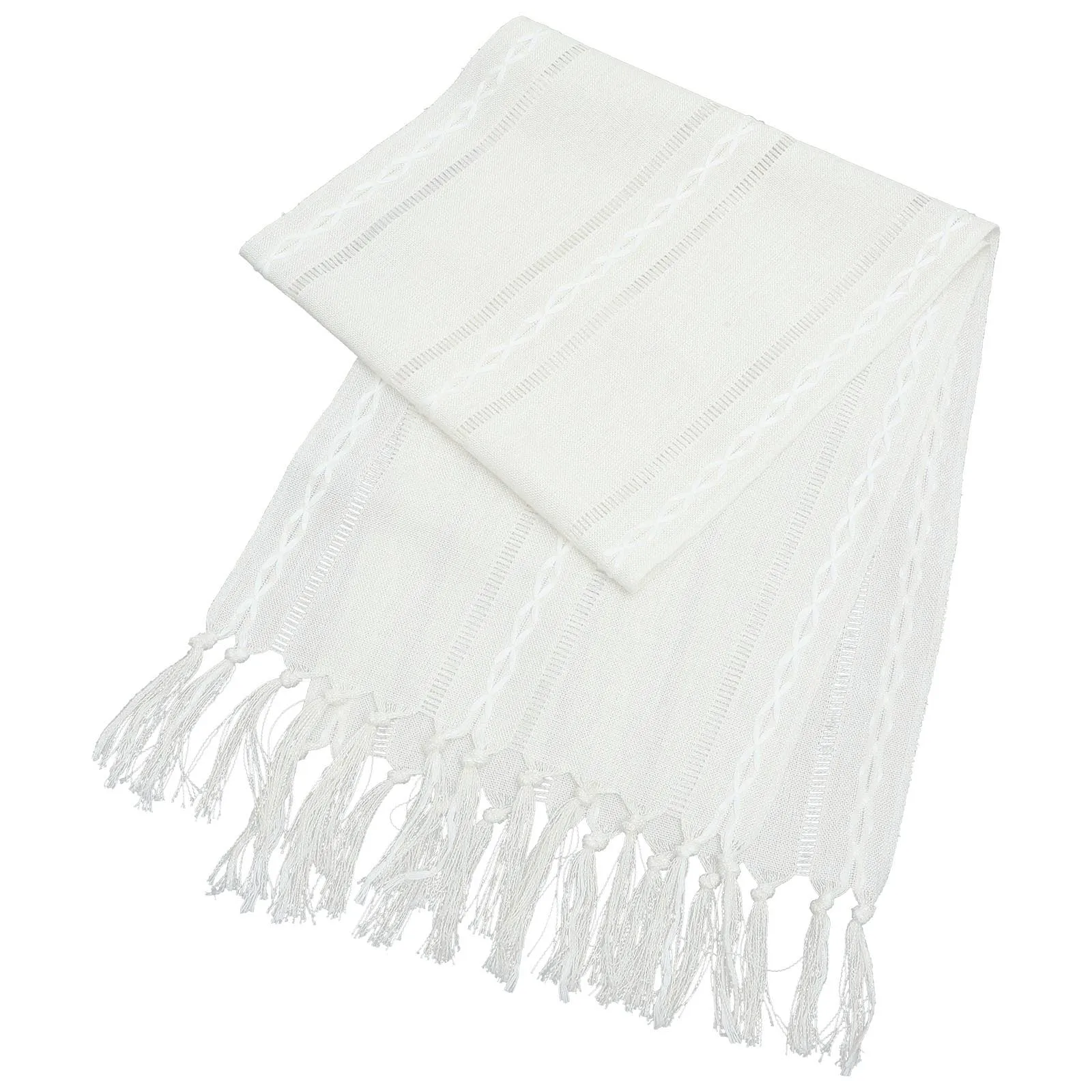 Delicate Stripe Table Runner Mat Farmhouse Banquet Decoration Imitation Cotton Linen Wedding Party Buffet Chair for Picnics
Delicate Stripe Table Runner Mat Farmhouse Banquet Decoration Imitation Cotton Linen Wedding Party Buffet Chair for Picnics