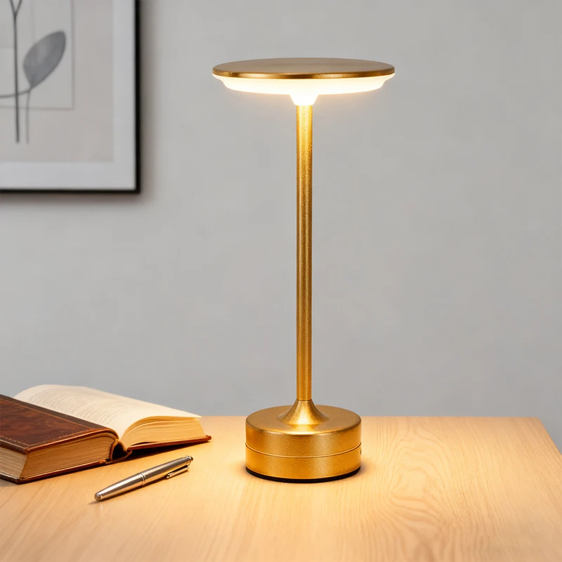 Светодиодная настольная лампа с сенсорным датчиком USB, перезаряжаемая, портативный беспроводной ночник для спальни, лампа для чтения с бесступенчатым затемнением для бара
Светодиодная настольная лампа с сенсорным датчиком USB, перезаряжаемая, портативный беспроводной ночник для спальни, лампа для чтения с бесступенчатым затемнением для бара