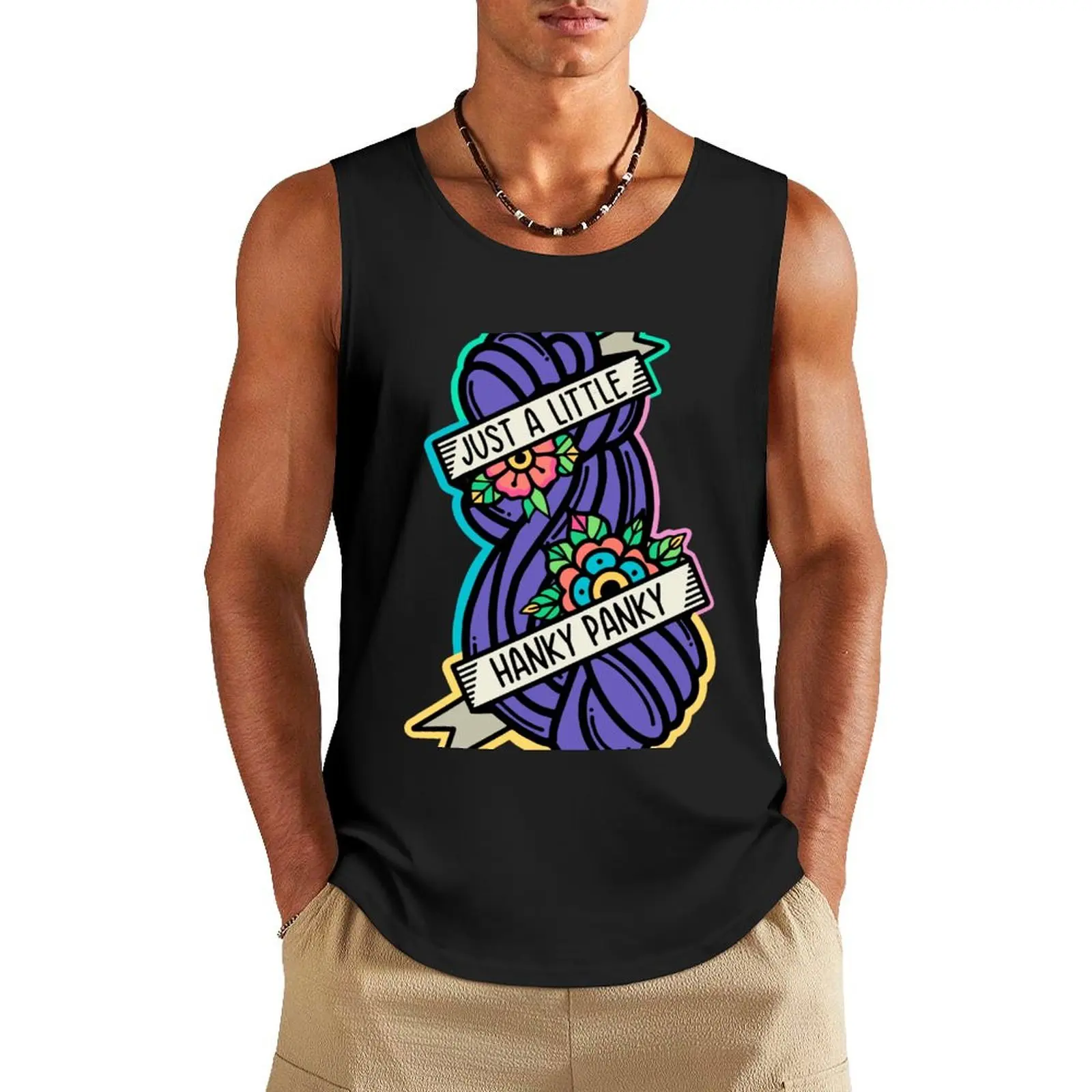 Just a Little Hanky Panky Tank Top gym t shirt men quick-drying t-shirt summer clothes for men gym clothes man fitness
Just a Little Hanky Panky Tank Top gym t shirt men quick-drying t-shirt summer clothes for men gym clothes man fitness