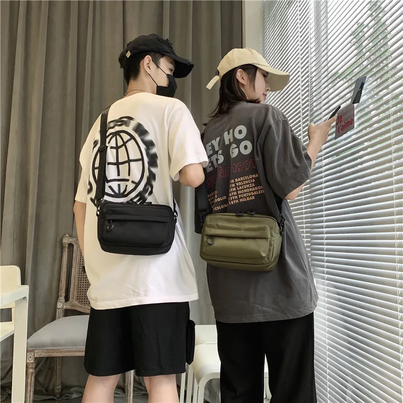 1pcs Nylon Crossbody Bag Lightweight Wearproof Solid Color Mini Square Bag Student Daily Commute Sundry Shoulder Bag
1pcs Nylon Crossbody Bag Lightweight Wearproof Solid Color Mini Square Bag Student Daily Commute Sundry Shoulder Bag