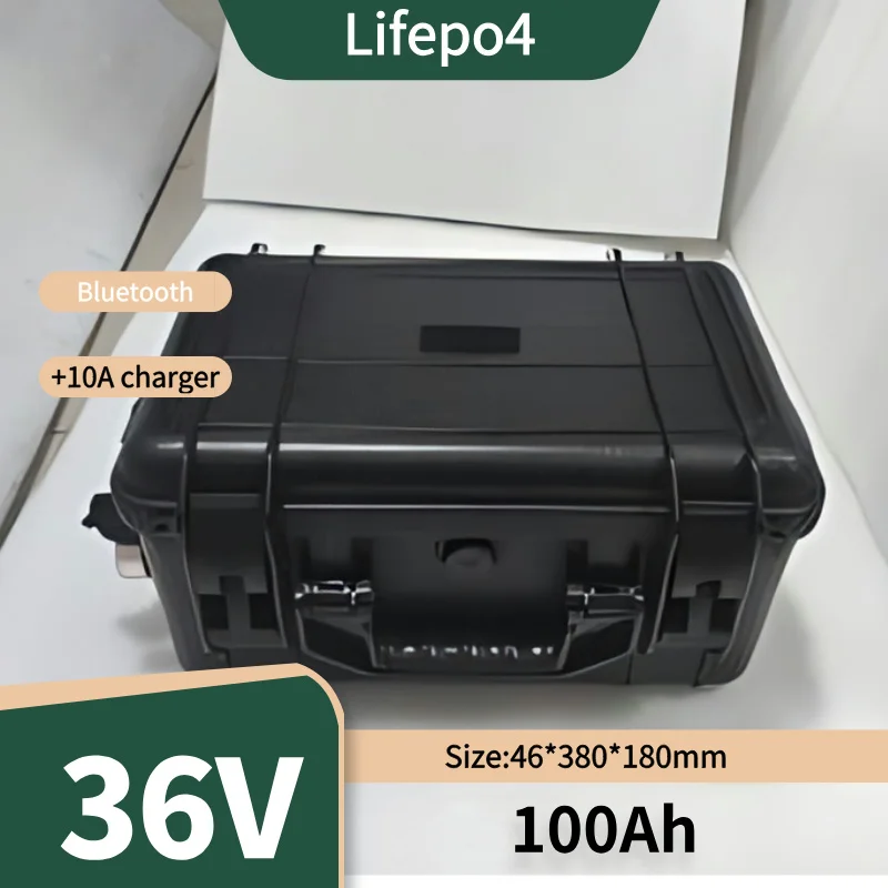waterproof 36V 100AH lifepo4 lithium rechargeable battery for 4000w tricycle bicycle UPS bike scooter boat +10A Charger
waterproof 36V 100AH lifepo4 lithium rechargeable battery for 4000w tricycle bicycle UPS bike scooter boat +10A Charger