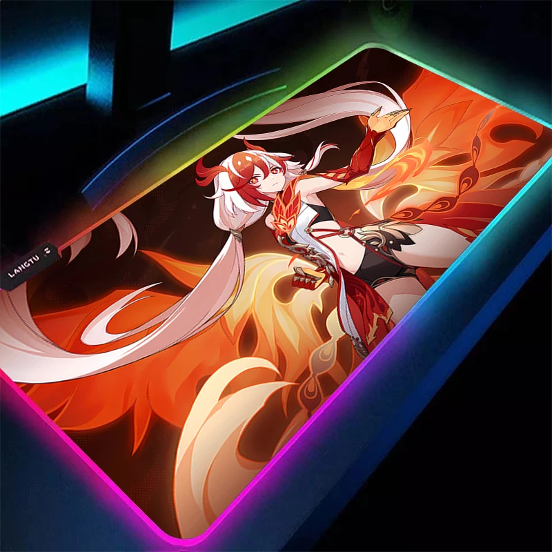 Mouse Pad LED Computer Laptop Kawaii Anime Girl Mouse Mat Honkai Impact 3 Mousepad RGB Keyboard Pad Gamer Decoracion Desktop Mat
Mouse Pad LED Computer Laptop Kawaii Anime Girl Mouse Mat Honkai Impact 3 Mousepad RGB Keyboard Pad Gamer Decoracion Desktop Mat