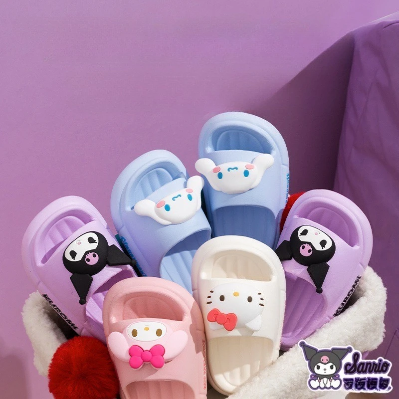 Baby Slippers for Girls, Summer Sanrio EVA Indoor Bathing Children's Flip Flops Stylish Outdoor Beach Anti-Slip
Baby Slippers for Girls, Summer Sanrio EVA Indoor Bathing Children's Flip Flops Stylish Outdoor Beach Anti-Slip