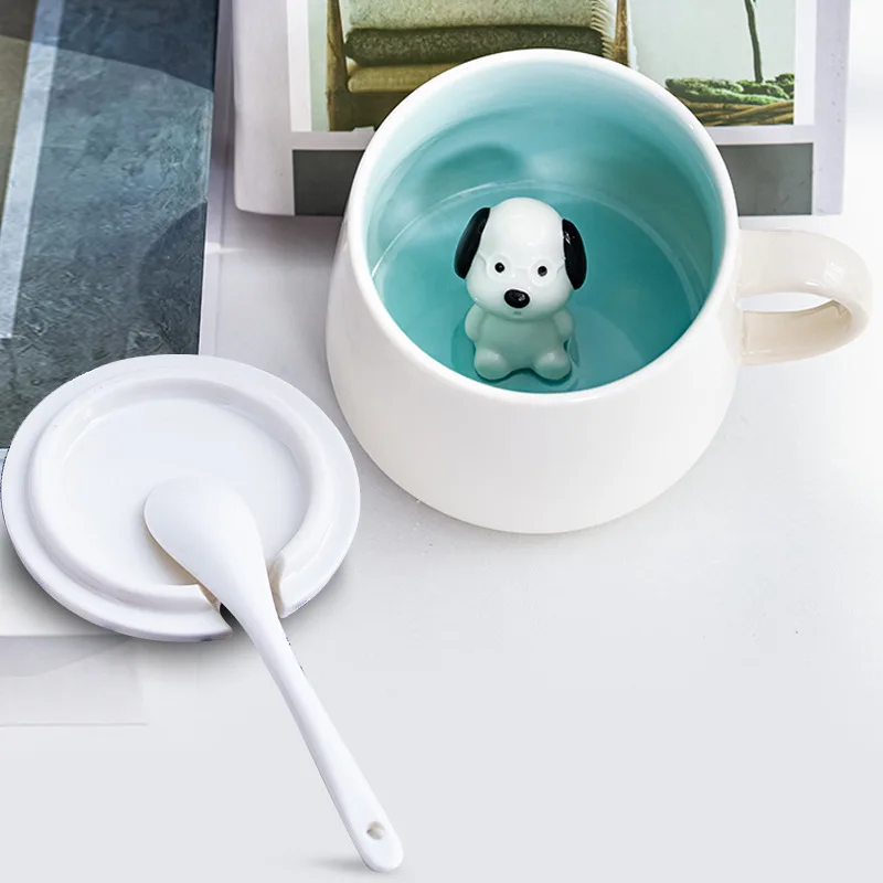 Кружка с 3D животными внутри, забавная керамическая чашка, кофейные кружки с крышкой и ложкой, чай с молоком, чашки для завтрака
Кружка с 3D животными внутри, забавная керамическая чашка, кофейные кружки с крышкой и ложкой, чай с молоком, чашки для завтрака