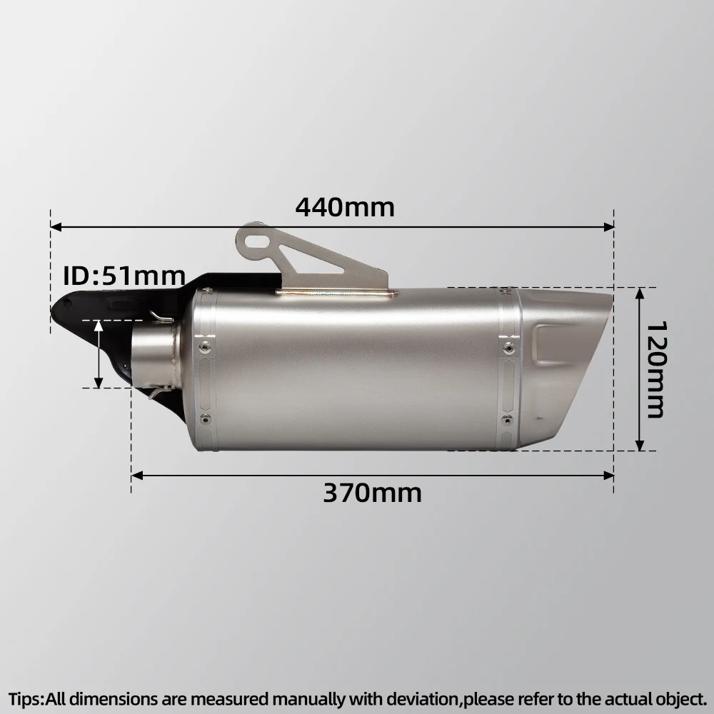 Motorcycle Exhaust Muffler 51MM Racing Exhausts Kit Tail Tube For 450SR CB190 MSX125 BMW F750 F800 GSX-S125 ZX25R 250DUKE 390ADV
Motorcycle Exhaust Muffler 51MM Racing Exhausts Kit Tail Tube For 450SR CB190 MSX125 BMW F750 F800 GSX-S125 ZX25R 250DUKE 390ADV