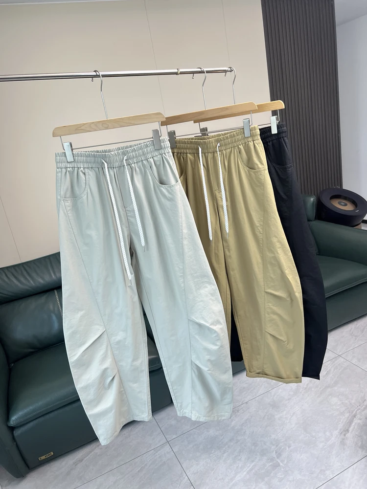 Удобные крутые повседневные брюки в американском стиле ретро, легкие дышащие свободные прямые мужские летние брюки
Удобные крутые повседневные брюки в американском стиле ретро, легкие дышащие свободные прямые мужские летние брюки