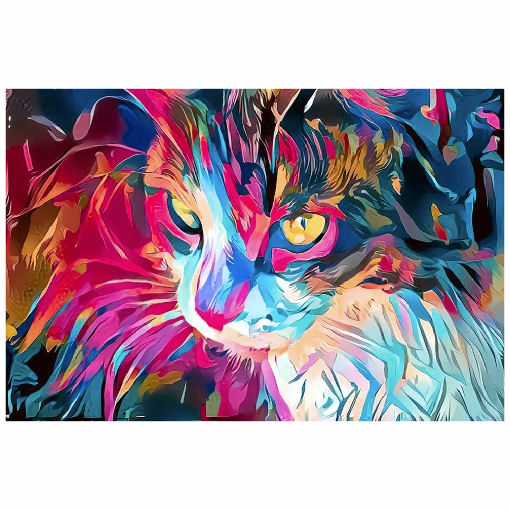 KamyYi 5d Diamond Painting Abstract Cat Mosaic Handmade Full Square/Round Diamond Embroidery Home Decoration Gift
KamyYi 5d Diamond Painting Abstract Cat Mosaic Handmade Full Square/Round Diamond Embroidery Home Decoration Gift