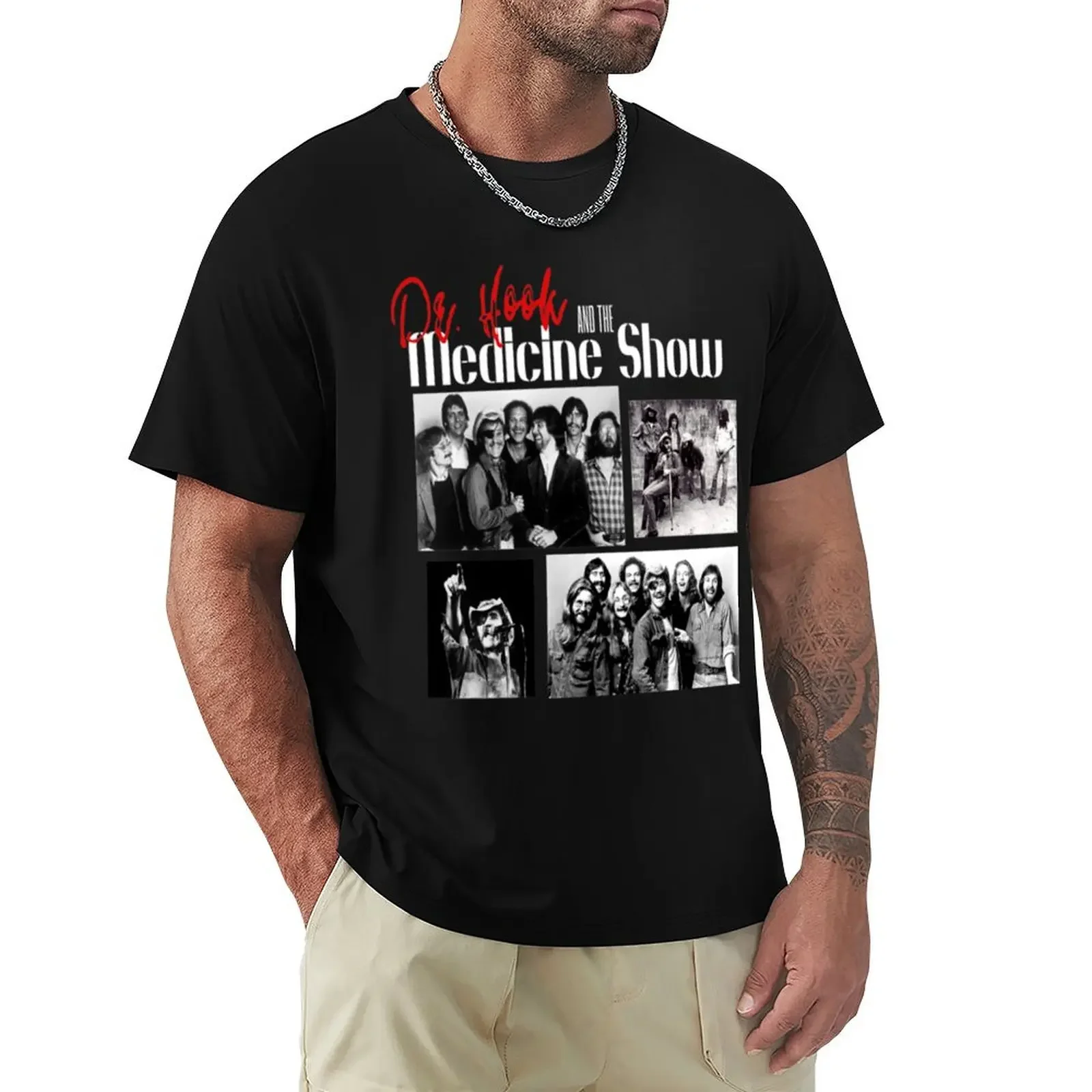Dr Hook and the Medicine Show T-Shirt anime figures Blouse summer clothes mens t shirts
Dr Hook and the Medicine Show T-Shirt anime figures Blouse summer clothes mens t shirts