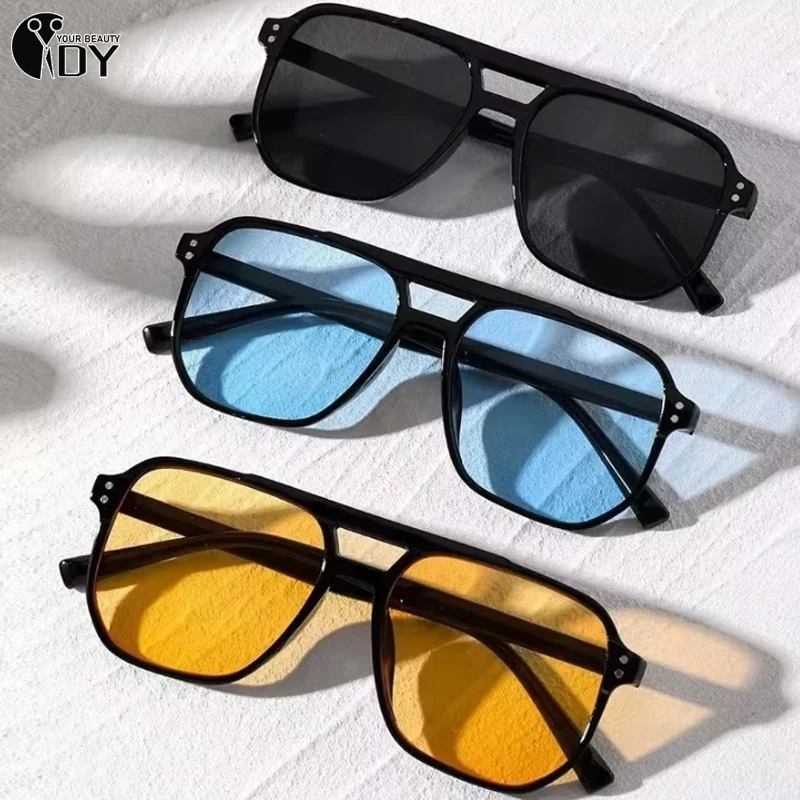 Vintage Men Women Big Sunglasses Square Shades Unisex Sun Glasses Fashion Male Female Sunglasses Retro Korea Style Eyeglasses
Vintage Men Women Big Sunglasses Square Shades Unisex Sun Glasses Fashion Male Female Sunglasses Retro Korea Style Eyeglasses